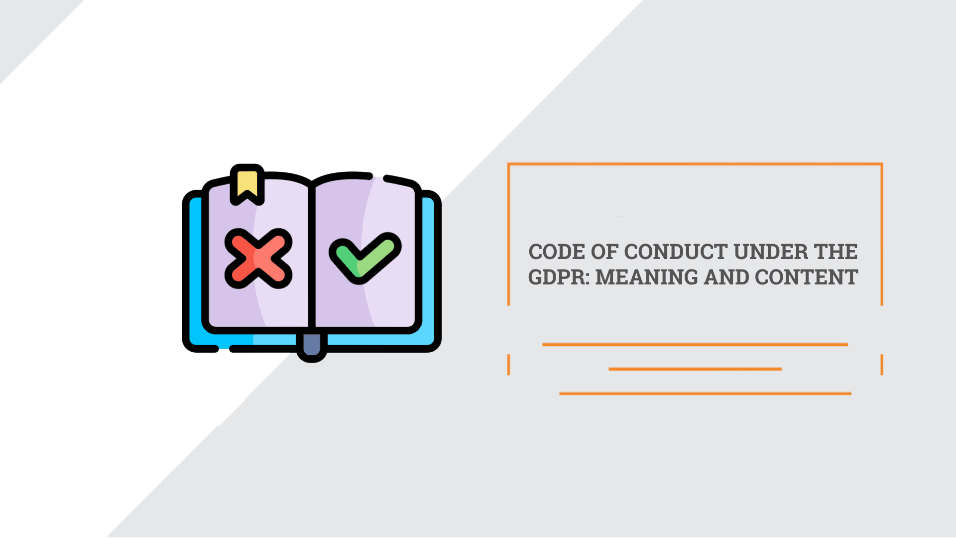 Adopting a code of conduct as a step to GDPR compliance