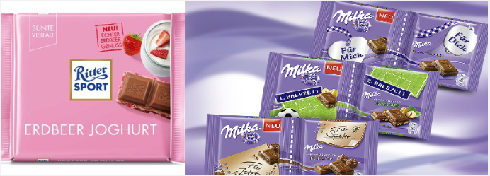 Ritter Sport vs Milka